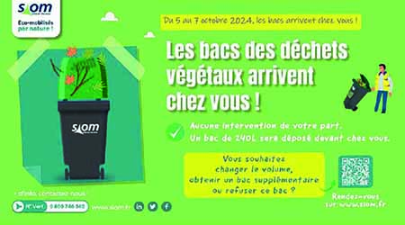 Déchets végétaux : les bacs remplacent les sacs