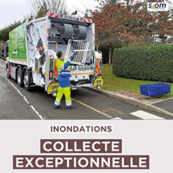 Collecte exceptionnelle des encombrant